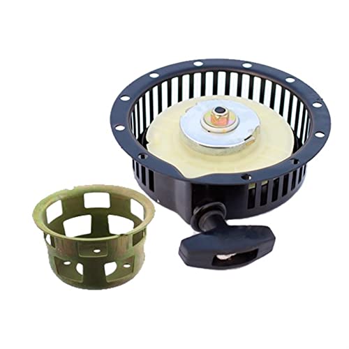 XEDLAMP 1 SATZ PULL START, for YANMAR, L100 5 kW Öl RECOIL STARTER MONTAGE MIT SEILGRIFF 714660-76821 714650-76821 Rücklaufstarter für Rasenmäher von XEDLAMP
