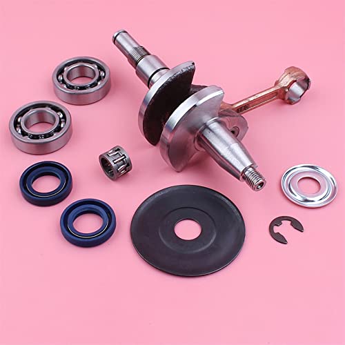 XEDLAMP 10 mm Kurbelwelle, for STIHL MS180 018 MS 180, Kurbellager-Öldichtung, Nadellager-Unterlegscheibe, Kettensägen-Ersatzteil Kurbelwellendichtung für Kettensägen von XEDLAMP