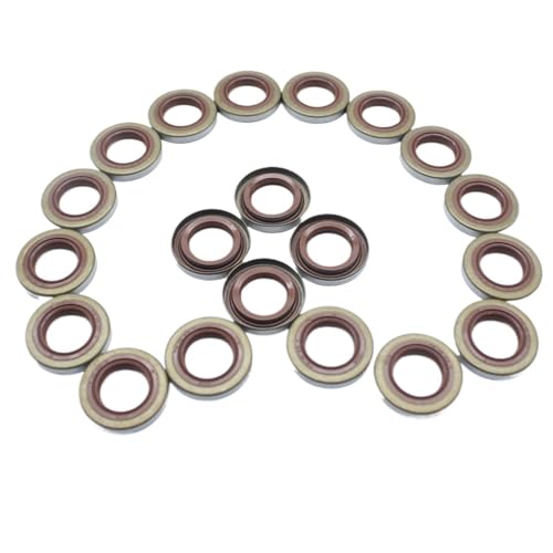 XEDLAMP 20 Teile/los Kurbelwelle Kurbel Öl Dichtungen, for Husqvarna, 51 55, for Rancher, 254 257 261 262 265 Kettensäge 505275719 Kurbelwellendichtung für Kettensägen von XEDLAMP