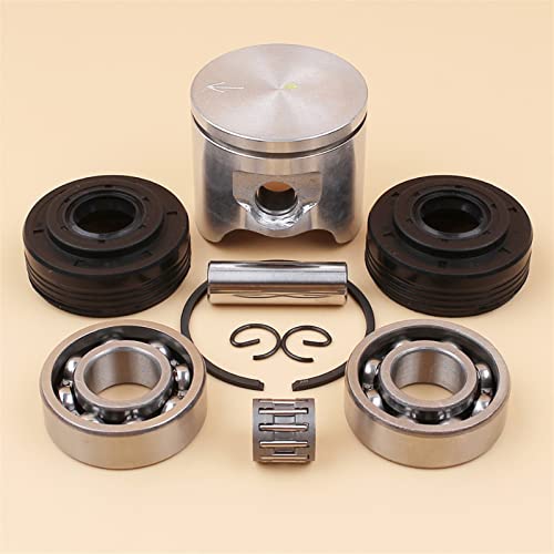 XEDLAMP 42-mm-Kolbenlager-Öldichtungssatz, for Husqvarna 340 345, Kettensägenmotor-Motorteile Kurbelwellendichtung für Kettensägen von XEDLAMP