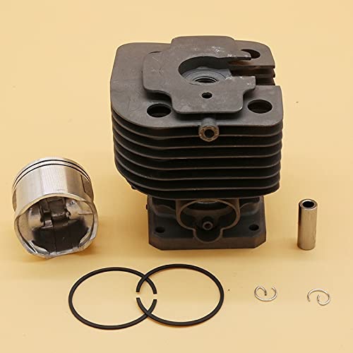 XEDLAMP 42MM 44MM Zylinderkolbensatz Rasentrimmerschneider Gartengeräte Ersatzteile, for STIHL, FS450 FS480 FS 450 480 Motorzylinder(FS480 44MM) von XEDLAMP