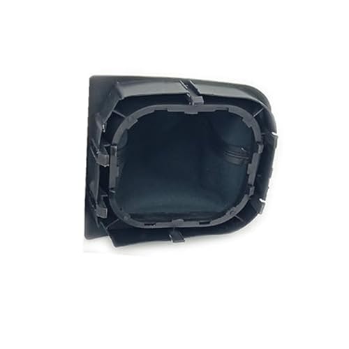 XEDLAMP 5 6 Gang Silber Rot Auto Shift Schaltknauf Hebel Gaitor Kofferraumabdeckung, for VW, for Golf, MK5 R32 GTD GTI 2004-2009 Schaltsack(BLACK Gear boot) von XEDLAMP