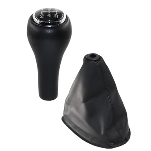 XEDLAMP 5-Gang-Schaltknauf, Schalthebel, for Ford, for Focus, MK1 1998–2005 Schaltsack(BLACK 5 speed set) von XEDLAMP