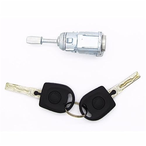 XEDLAMP 604837168 RECHTS TÜRSCHLOSS-Zylinder-Reparatursatz, for VW, for Golf, 4 IV MK4, for Bora, 1997–2003(BLACK Assembled R Lock) von XEDLAMP