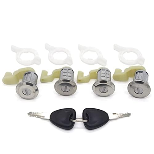 XEDLAMP 7701472806 4-teiliges Türschloss mit 2 gleichen Schlüsseln, for Renault, CLIO II 98–05 von XEDLAMP