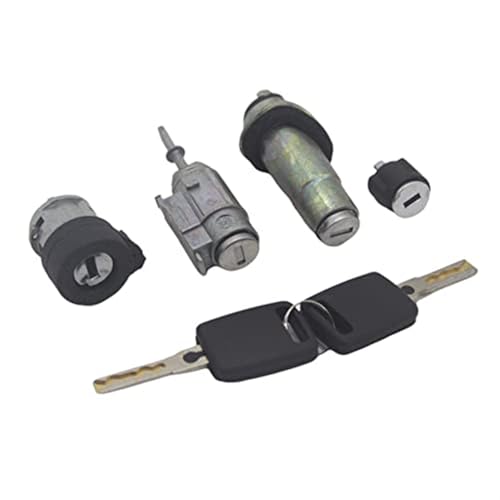 XEDLAMP AL198 4D0905855G 4B0905851B KOMPLETTES SCHLOSSSET ZÜNDSCHALTER LINKE TÜR KOFFERRAUMSCHLOSS ZYLINDER, for, A6 C5 4B von XEDLAMP