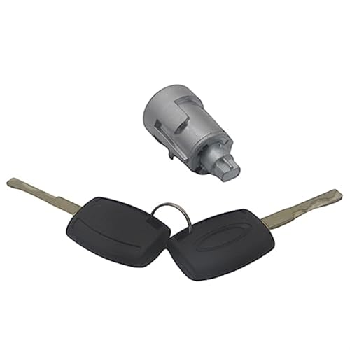 XEDLAMP AL216 Kompletter Schlosssatz Zündschloss Türschloss, for Ford, Transit MK8 Custom Tourneo(BLACK Ignition Switch) von XEDLAMP