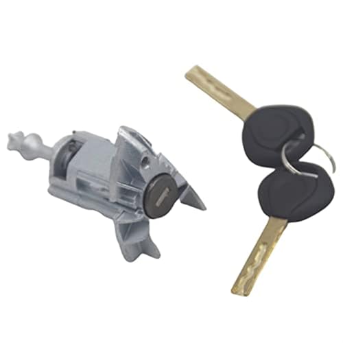 XEDLAMP Linkes Türschloss auf der Fahrerseite, for, X5 E53 2000–2006, mit 2 Schlüsseln(BLACK Assembled Left Lock) von XEDLAMP