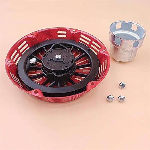 XEDLAMP Rückstoß Rücklauf Pull Starter Flansch Tasse Bolzen Kit Rasenmäher Motor Ersetzen Ersatzteil for GX340 GX390 11HP 13HP Rücklaufstarter für Rasenmäher von XEDLAMP