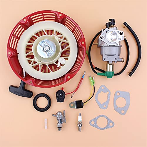 XEDLAMP Rückstoßstarter Vergaser Ölalarm Benzinhahn Öldichtungssatz Benzinmotor Generator for GX340 GX390 188F 11 PS 13 PS 28400-ZE3-W01ZP 16100-Z5L-F11 Rücklaufstarter für Rasenmäher XEDLAMP Rückstoßstarter Vergaser Ölalarm Benzinhahn Öldichtungssatz Benzinmotor Generator for GX340 GX390 188F 11 PS 13 PS 28400-ZE3-W01ZP 16100-Z5L-F11 Rücklaufstarter für Rasenmäher von XEDLAMP