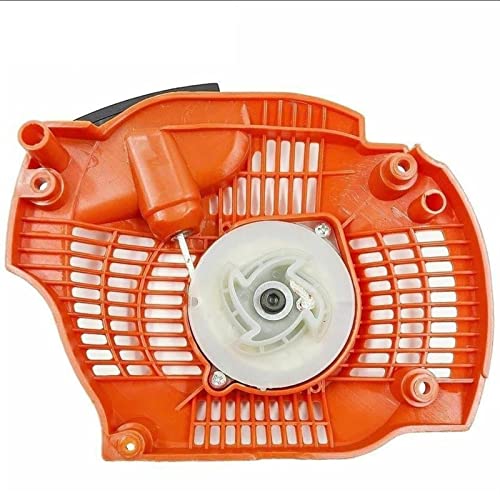 XEDLAMP STARTER for HUS 445 450 KETTENSÄGEN PULL START RECOIL REWIND ROLLENSEILGRIFF GRIFFABDECKUNG MONTAGE 544 0716 02 Rücklaufstarter für Rasenmäher von XEDLAMP