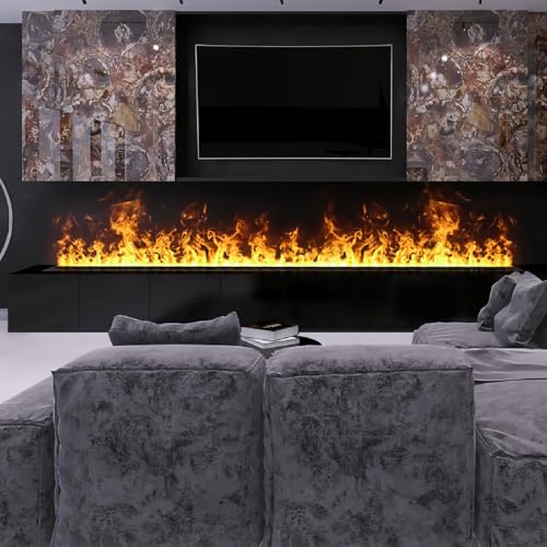 XEEAOFE Elektrischer Zerstäubungs-Kamin mit Farb- & Flammeneinstellung, Luftbefeuchter mit APP & Kabelloser Fernbedienung, Automatische Wasserbefüllung, 3mm Ultra-Dünnes Panel,1200mm XEEAOFE Elektrischer Zerstäubungs-Kamin mit Farb- & Flammeneinstellung, Luftbefeuchter mit APP & Kabelloser Fernbedienung, Automatische Wasserbefüllung, 3mm Ultra-Dünnes Panel,1200mm von XEEAOFE