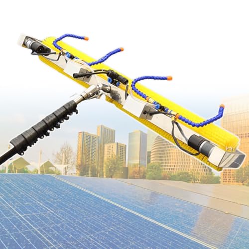 XEEAOFE Kohlefaser-Teleskopstange Pv-Panel-Wasch- Und Reinigungsmaschine, Roller Solar Panel ReinigungsgeräT, Solar-Reinigungsroboter,Dualuse-8m von XEEAOFE