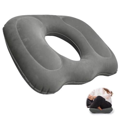 XEERUN Hämorrhoiden Sitzkissen, Multifunktionales Sitzkissen, Aufblasbares Donut-Kissen für Schwangerschaft Steißbein Postnatal Ischias Druckgeschwüre, für Zuhause Büro Reisen Rollstühle XEERUN Hämorrhoiden Sitzkissen, Multifunktionales Sitzkissen, Aufblasbares Donut-Kissen für Schwangerschaft Steißbein Postnatal Ischias Druckgeschwüre, für Zuhause Büro Reisen Rollstühle von XEERUN