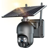Xega - 2K Überwachungskamera für den Außenbereich 3G/4G lte drahtlos Sonnenenergie ptz 355°/95°,PIR-Bewegungserkennung Nachtsicht Zwei-Wege-Audio Xega - 2K Überwachungskamera für den Außenbereich 3G/4G lte drahtlos Sonnenenergie ptz 355°/95°,PIR-Bewegungserkennung Nachtsicht Zwei-Wege-Audio von XEGA
