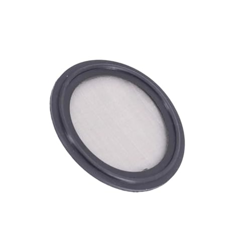 1 Stück 304 SUS Tri-Clamp Filtersiebdichtung – 10 bis 300 Mesh Sanitärdichtung for Abfüllanlagen – Einfache Wartung(Black,10MESH*77.5MM) von XEINNILL