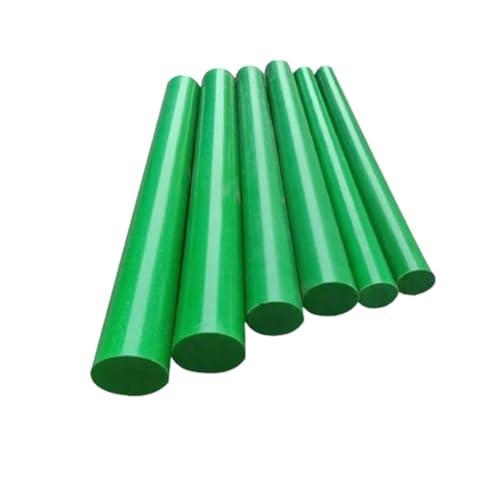 10 Stück 1,64 Fuß lange grüne Fiberglas-Rundstäbe – hochfeste elastische Verbundstäbe for vielseitige Anwendungen von XEINNILL