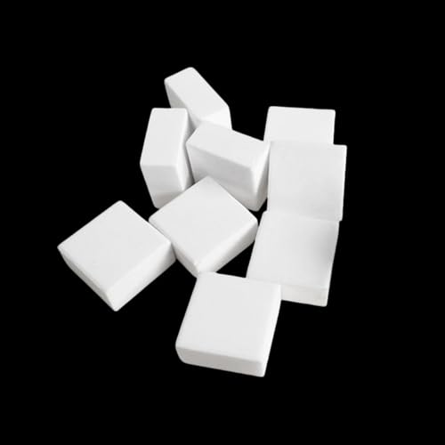 Hochtemperaturbeständige Aluminiumoxid-Keramikplatten – langlebige Isolierplatten for industrielle Anwendungen (1 Stück)(10 * 10 * 4mm) von XEINNILL