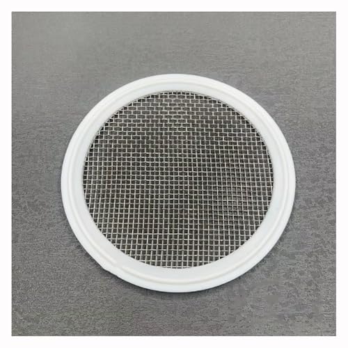 XEINNILL 1 Stück Tri-Clamp-Dichtung aus Edelstahl 304 mit PTFE-Filtersieb for das Heimbrauen – 10–500 Mesh(60Mesh 91mmod-3Inch Tc) von XEINNILL