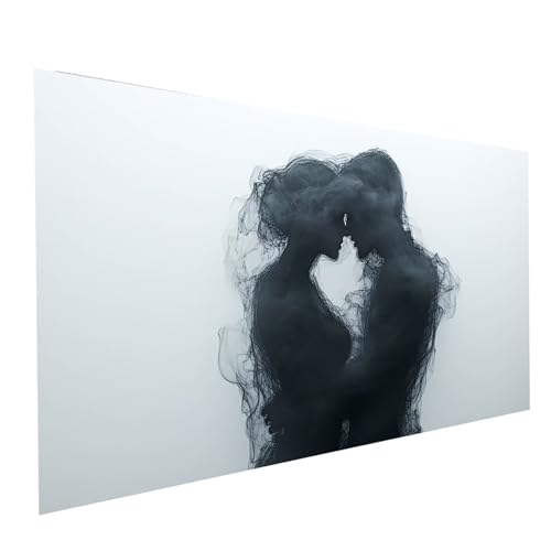 5D Diamond Painting Erwachsene Abstrakt Square Volldiamant Malen Nach Zahlen Kuss, Diamant Strasssteine DIY Set mit Diamond Painting Zubehör, Bastelset Erwachsene für Zimmer Deko 100x50cm Model-09700 von XELIETOO