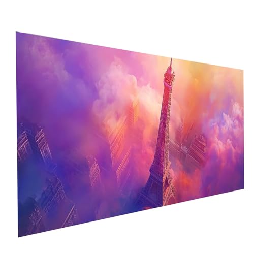 5D Diamond Painting Erwachsene Eiffelturm Runden Volldiamant Malen Nach Zahlen Stadt, Diamant Strasssteine DIY Set mit Diamond Painting Zubehör, Bastelset Erwachsene, Zimmer Deko 200x100cm Model-09592 5D Diamond Painting Erwachsene Eiffelturm Runden Volldiamant Malen Nach Zahlen Stadt, Diamant Strasssteine DIY Set mit Diamond Painting Zubehör, Bastelset Erwachsene, Zimmer Deko 200x100cm Model-09592 von XELIETOO