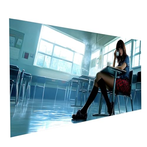 5D Diamond Painting Erwachsene Frau Runden Volldiamant Malen Nach Zahlen Milch, Diamant Strasssteine DIY Set mit Diamond Painting Zubehör, Bastelset Erwachsene für Zimmer Deko 100 x 50cm Model-08372 von XELIETOO