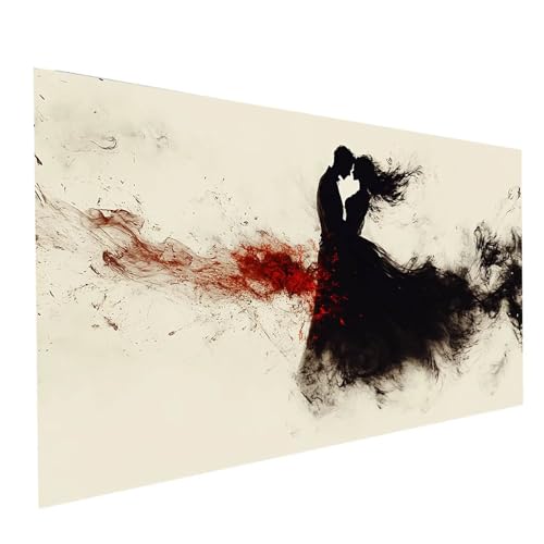 5D Diamond Painting Erwachsene Paar Runden Volldiamant Malen Nach Zahlen Abstrakt, Diamant Strasssteine DIY Set mit Diamond Painting Zubehör,Bastelset Erwachsene für Zimmer Deko 200 x 100cm Model09624 5D Diamond Painting Erwachsene Paar Runden Volldiamant Malen Nach Zahlen Abstrakt, Diamant Strasssteine DIY Set mit Diamond Painting Zubehör,Bastelset Erwachsene für Zimmer Deko 200 x 100cm Model09624 von XELIETOO