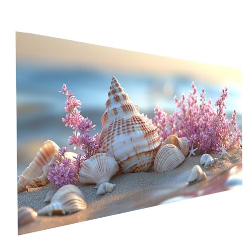 5D Diamond Painting Erwachsene Strand Square Volldiamant Malen Nach Zahlen Landschaft, Diamant Strasssteine DIY Set mit Diamond Painting Zubehör, Bastelset Erwachsene, Zimmer Deko 200x100cm Model08360 von XELIETOO