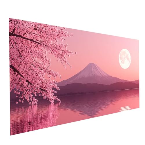 5D Diamond Painting Erwachsene Vulkan Fuji Square Volldiamant Malen Nach Zahlen Mond, Diamant Strasssteine DIY Set mit Diamond Painting Zubehör, Bastelset Erwachsene für Zimmer Deko 80x40cm Model09059 5D Diamond Painting Erwachsene Vulkan Fuji Square Volldiamant Malen Nach Zahlen Mond, Diamant Strasssteine DIY Set mit Diamond Painting Zubehör, Bastelset Erwachsene für Zimmer Deko 80x40cm Model09059 von XELIETOO