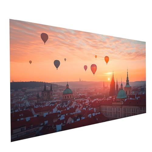 Diamond Painting Erwachsene Heißluftballon Square Volldiamant Malen Nach Zahlen Florenz, Diamant Strasssteine DIY Set mit Diamond Painting Zubehör, Bastelset Erwachsene Room Decor 80x40cm Model-09411 Diamond Painting Erwachsene Heißluftballon Square Volldiamant Malen Nach Zahlen Florenz, Diamant Strasssteine DIY Set mit Diamond Painting Zubehör, Bastelset Erwachsene Room Decor 80x40cm Model-09411 von XELIETOO