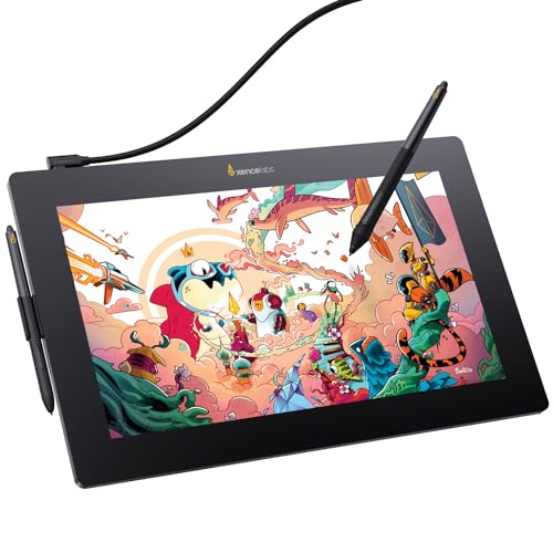 Xencelabs Pen Display 16 Essentials 16" 4K OLED Professionelle Grafiktablett mit Display mit 2 Batterielosen Stiften für Windows-ARM/Windows/Mac/Linux Xencelabs Pen Display 16 Essentials 16" 4K OLED Professionelle Grafiktablett mit Display mit 2 Batterielosen Stiften für Windows-ARM/Windows/Mac/Linux von XENCELABS