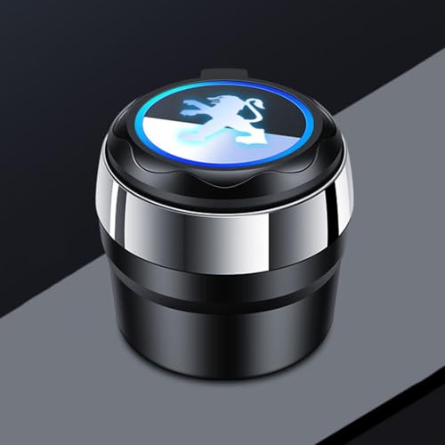 Auto Aschenbecher Mülleimer für Peugeot 4008 408 5008 208 208L e2008 307SW Geruchloser Aschenbecher Car Tragbarer Ashtray Zubehör,Short-Blackstyle Auto Aschenbecher Mülleimer für Peugeot 4008 408 5008 208 208L e2008 307SW Geruchloser Aschenbecher Car Tragbarer Ashtray Zubehör,Short-Blackstyle von XENITE