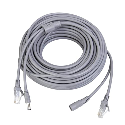XENOCAM 10M/33ft Ethernet Cable Cat5e Network LAN/Power Extension Cord for CCTV Security Cameras von XENOCAM