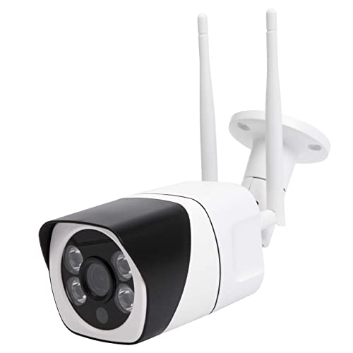 Xenocam HD 5 MP WiFi IP-Kamera 1080P Wireless Wired CCTV Bullet Camera Outdoor Zwei-Wege-Audio-TF-Kartensteckplatz, max. 128 G IR 20 m P2P iCsee von XENOCAM