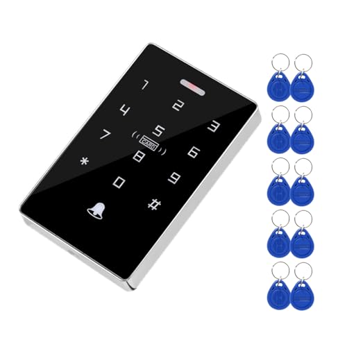 Xenocam NFC RFID Access Control Keyboard IP68 Waterproof Double Frequency 125 kHz Connection 13.56 MHz Touch Password Access Controller Reader 10000 Users WG26/34 Xenocam NFC RFID Access Control Keyboard IP68 Waterproof Double Frequency 125 kHz Connection 13.56 MHz Touch Password Access Controller Reader 10000 Users WG26/34 von XENOCAM