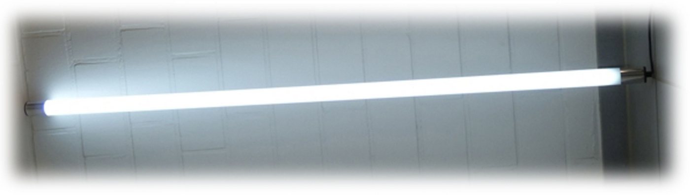 XENON LED Außen-Wandleuchte 1519 LED Gabionen Leuchte mit Kunststoff-Röhre 153cm Kalt Weiß, LED Technik, Xenon / Kalt Weiß von XENON