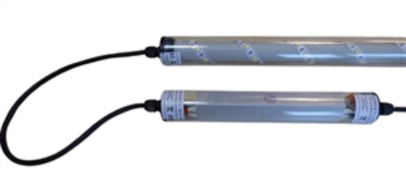 XENON LED Außen-Wandleuchte 6883 Gabionen Leuchte LED 360 Grad 230 Volt 1,40 m Gelb, LED, Xenon von XENON