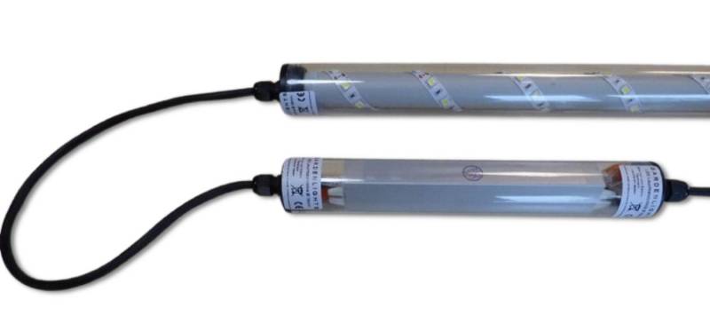 XENON LED Außen-Wandleuchte 9607 SMART Gabionenleuchte 1,40m CCT=Warm Weiß-Kalt Weiß APP Steuerung, LED, Xenon / CCT = Warm Weiß bis Kalt Weiß von XENON
