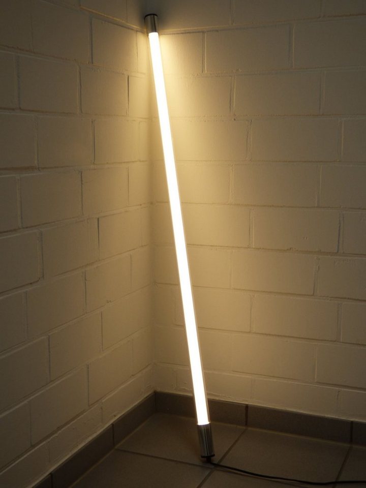 XENON LED Außen-Wandleuchte LED Gabionen Leuchte Kunststoff-Röhre 123cm Neutral Weiß, LED Röhre T8, Xenon Neutral Weiß von XENON