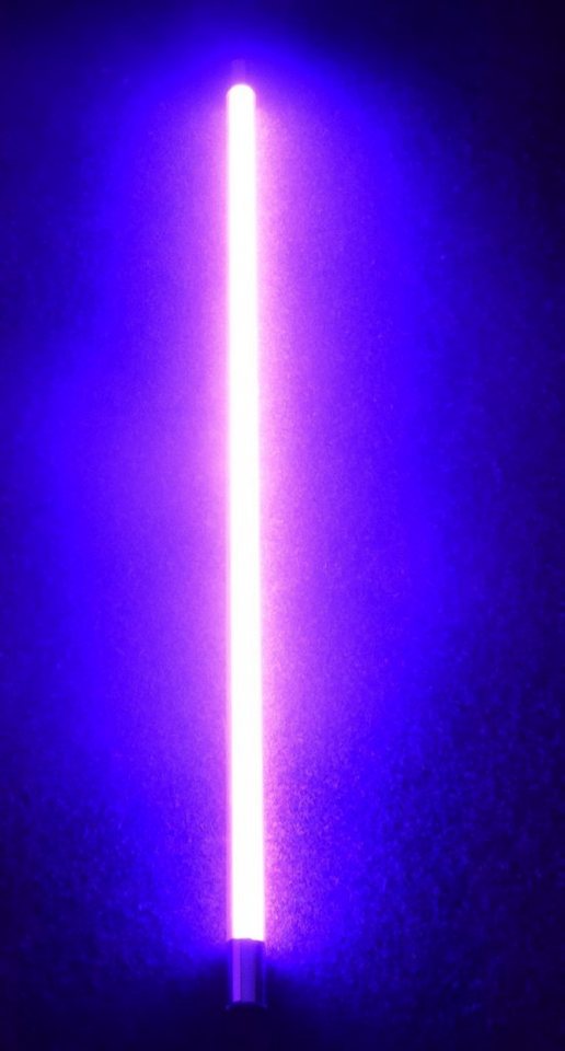 XENON LED Außen-Wandleuchte LED Gabionen Röhr mit Kunststoff-Röhre 153cm Violett, LED Röhre T8, Xenon von XENON