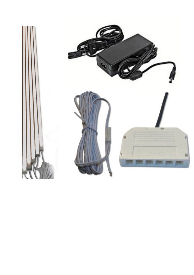 XENON LED Dekolicht 1722 LED ALU Slim 4x1,00m direkt-indirektes Licht Netzteil Neutralweiß, Xenon / Neutral Weiß XENON LED Dekolicht 1722 LED ALU Slim 4x1,00m direkt-indirektes Licht Netzteil Neutralweiß, Xenon / Neutral Weiß von XENON