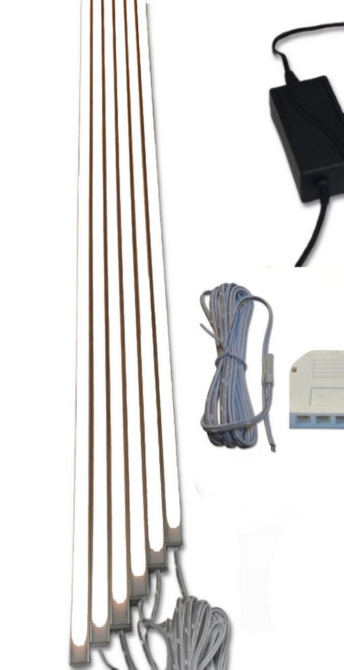 XENON LED Dekolicht 1762 LED ALU Slim 6x1,00m direkt-indirektes Licht Netzteil Kalt Weiß, Xenon / Kalt Weiß XENON LED Dekolicht 1762 LED ALU Slim 6x1,00m direkt-indirektes Licht Netzteil Kalt Weiß, Xenon / Kalt Weiß von XENON
