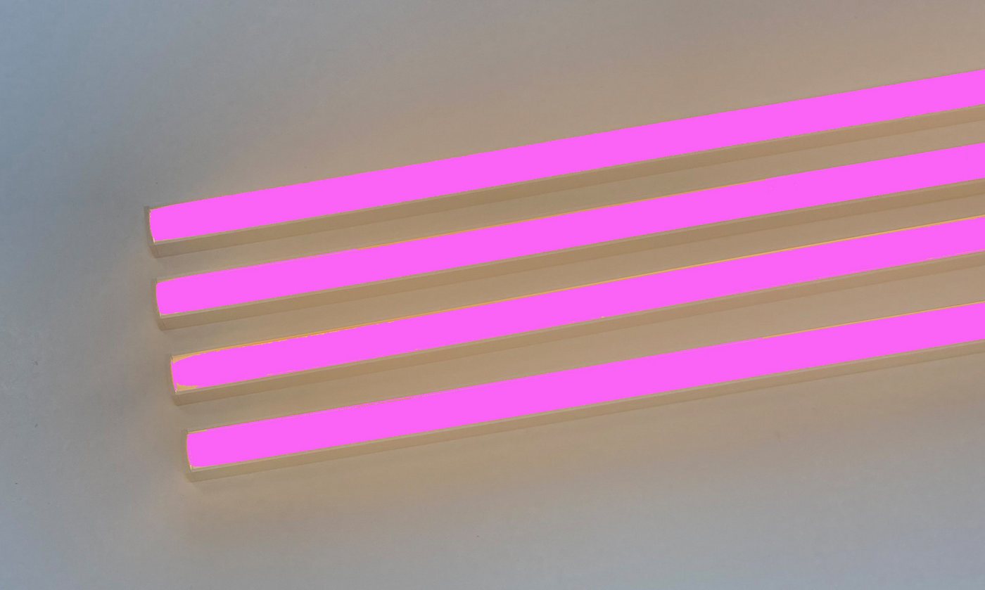 XENON LED Dekolicht 2211 LED ALU Leuchte f. Paneele 18mm Abstand 4x50cm Netzteile PINK, Xenon / PINK von XENON