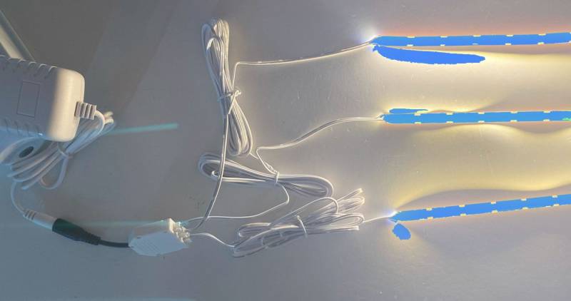 XENON LED Dekolicht 3486 LED Regal Beleuchtung blau 2 x 75 cm inclusive Netzteil, Xenon / Blau XENON LED Dekolicht 3486 LED Regal Beleuchtung blau 2 x 75 cm inclusive Netzteil, Xenon / Blau von XENON