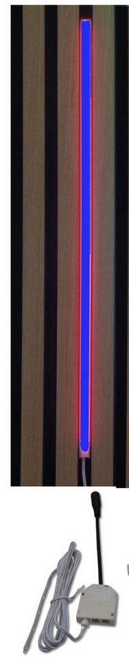 XENON LED Dekolicht 3772 LED Leuchte Kunststoff Schiene weiß 1x50cm Netzteil BLAU, Xenon / BLAU XENON LED Dekolicht 3772 LED Leuchte Kunststoff Schiene weiß 1x50cm Netzteil BLAU, Xenon / BLAU von XENON