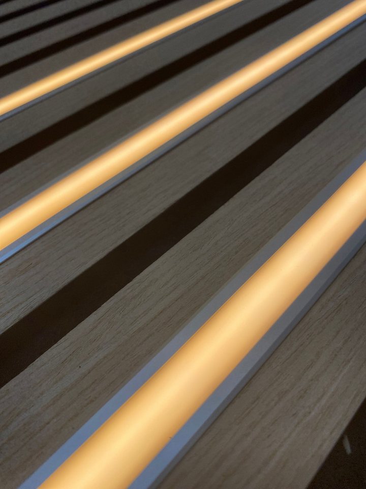 XENON LED Dekolicht 4112 LED Leuchte ALU Schiene Slim 4x50cm matt Warm Weiß inkl. Netzteil, Xenon / Warm Weiß XENON LED Dekolicht 4112 LED Leuchte ALU Schiene Slim 4x50cm matt Warm Weiß inkl. Netzteil, Xenon / Warm Weiß von XENON