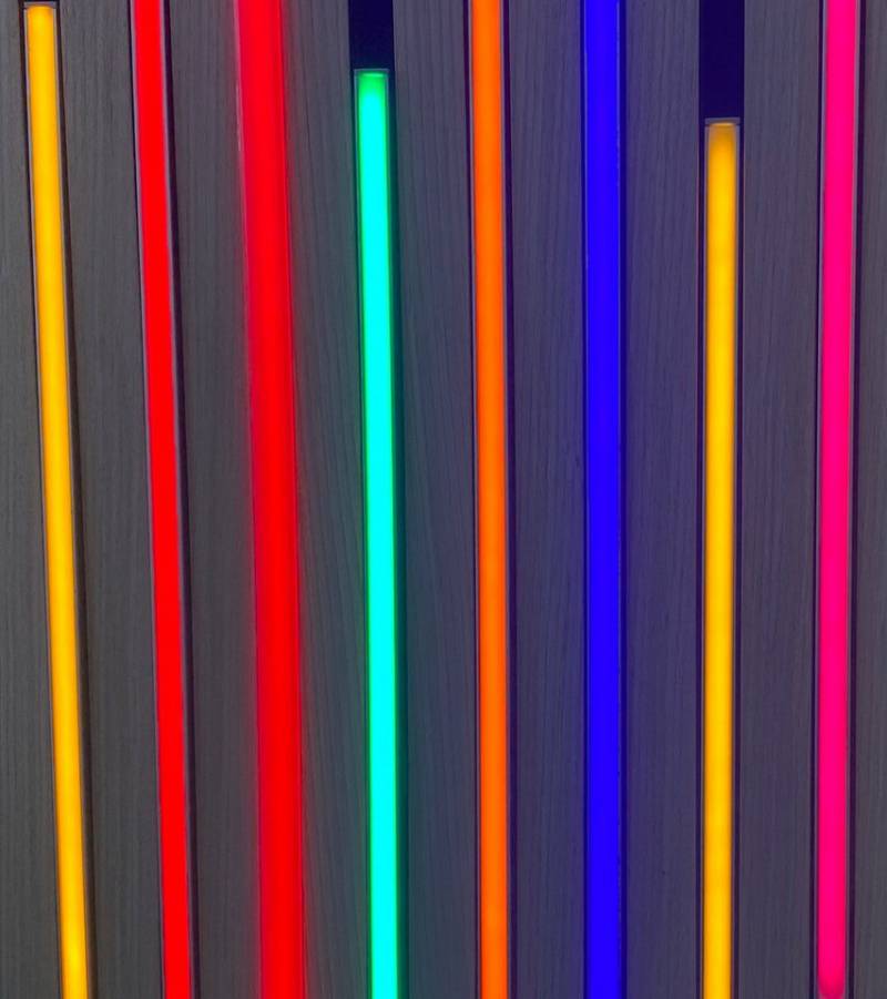 XENON LED Dekolicht 4216 LED Leuchte AHP-Z 1x100cm RGB Controller Fernbedienung Netzteil, LED COB Band, Xenon / Mehrfarbig einstellbar von XENON