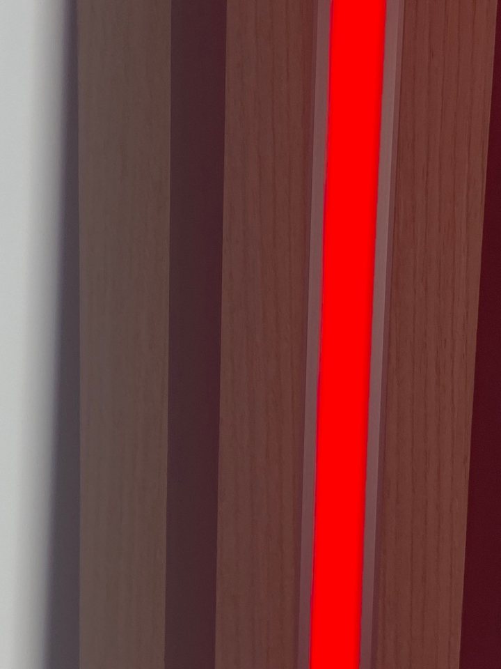 XENON LED Dekolicht 4306 LED Leuchte ALU für Akustik-Holz-Paneele 1x150cm RGB FB Netzteil, Xenon Mehrfarbig von XENON