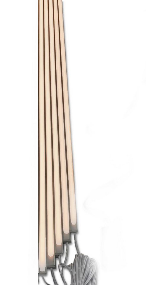 XENON LED Dekolicht 4338 LED Leuchte ALU Schiene Slim 5x1,0m Netzteil Neutral Weiß, Xenon / Neutral Weiß von XENON