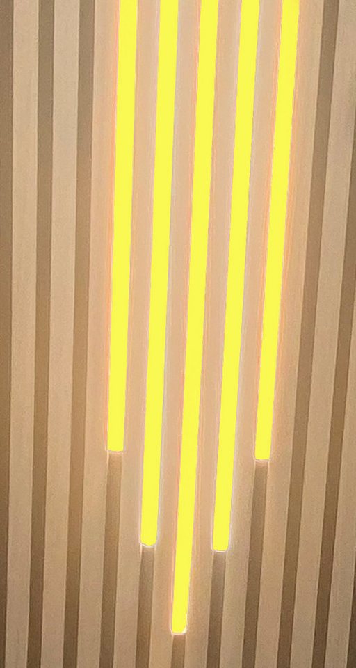 XENON LED Dekolicht 4528 LED Leuchten Mix Kunstst. Schiene sw 50-60-70-60-50cm Gelb, Xenon / Gelb XENON LED Dekolicht 4528 LED Leuchten Mix Kunstst. Schiene sw 50-60-70-60-50cm Gelb, Xenon / Gelb von XENON